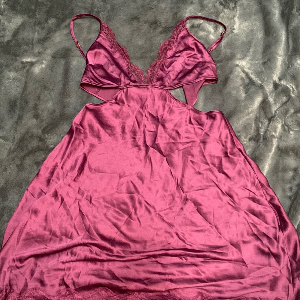 Small VICTORIA SECRET slip with cut out- NWOT- never worn